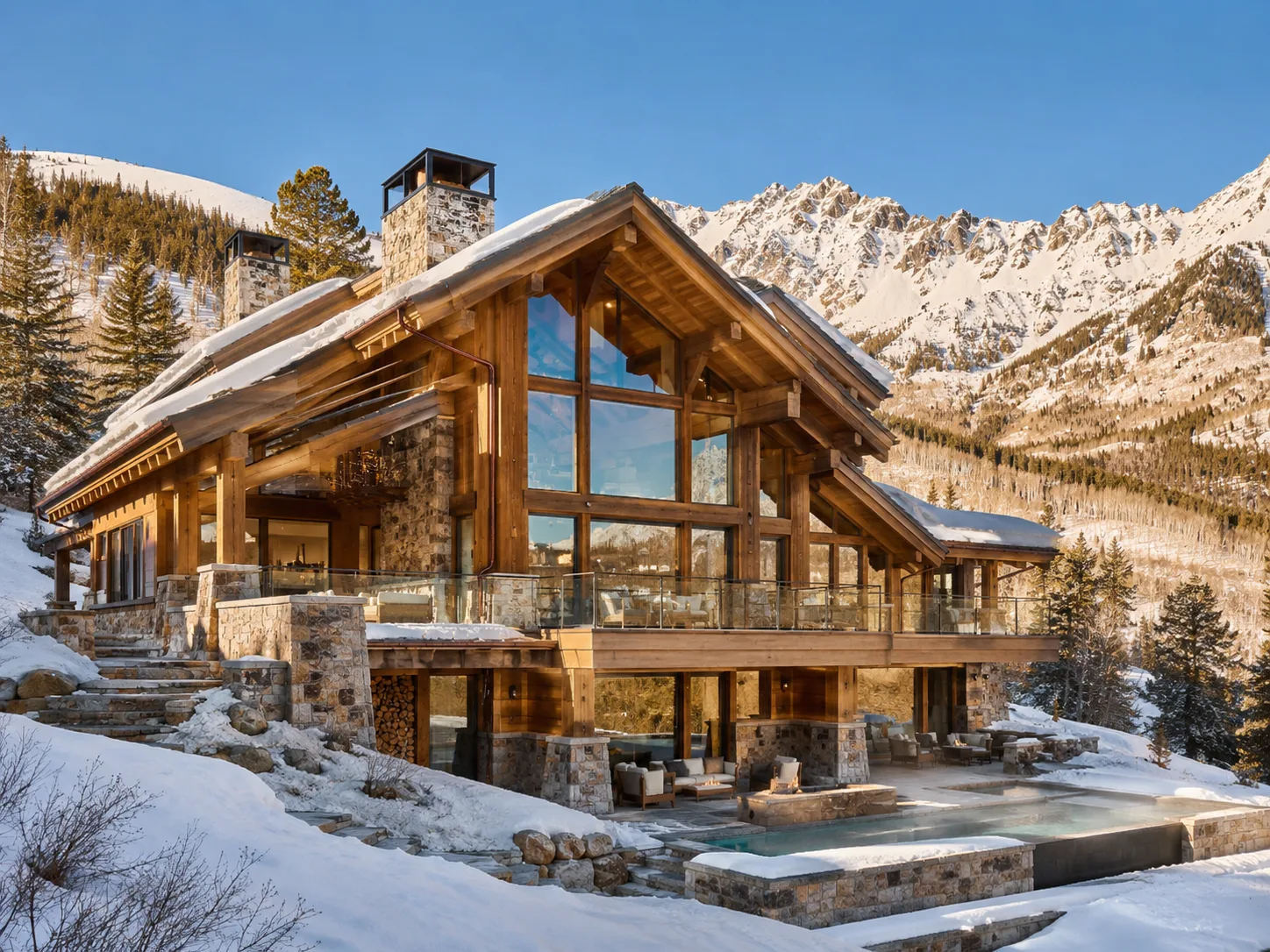 The Pinewood Estate — Alpine Chalet in Aspen, Colorado